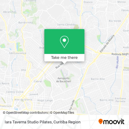 Iara Taverna Studio Pilates map