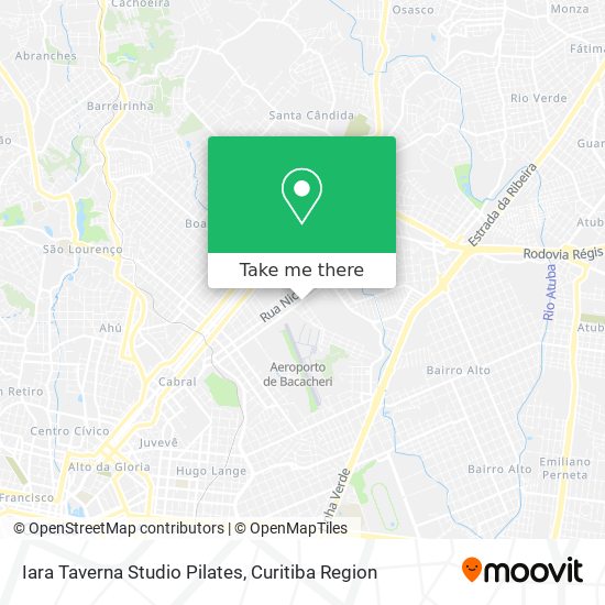 Iara Taverna Studio Pilates map