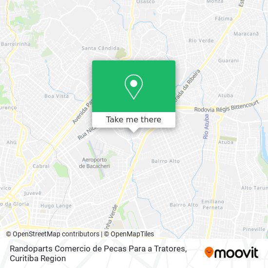 Randoparts Comercio de Pecas Para a Tratores map