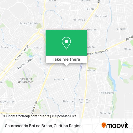 Mapa Churrascaria Boi na Brasa