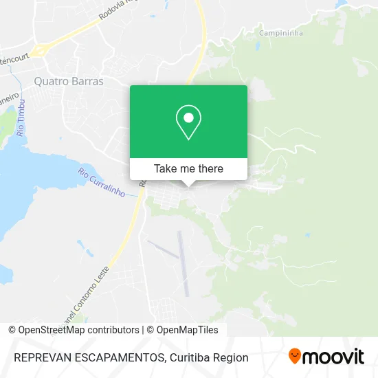 REPREVAN ESCAPAMENTOS map