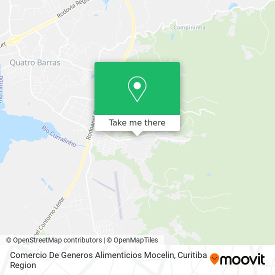 Comercio De Generos Alimenticios Mocelin map