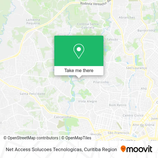 Net Access Solucoes Tecnologicas map