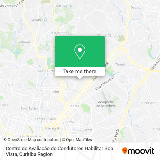 Centro de Avaliação de Condutores Habilitar Boa Vista map