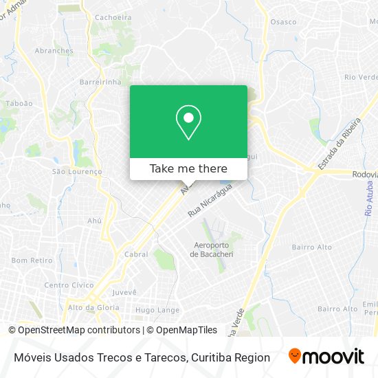 Móveis Usados Trecos e Tarecos map