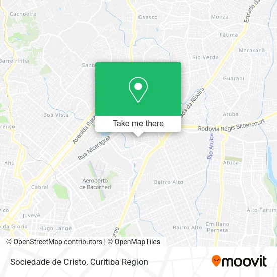 Sociedade de Cristo map