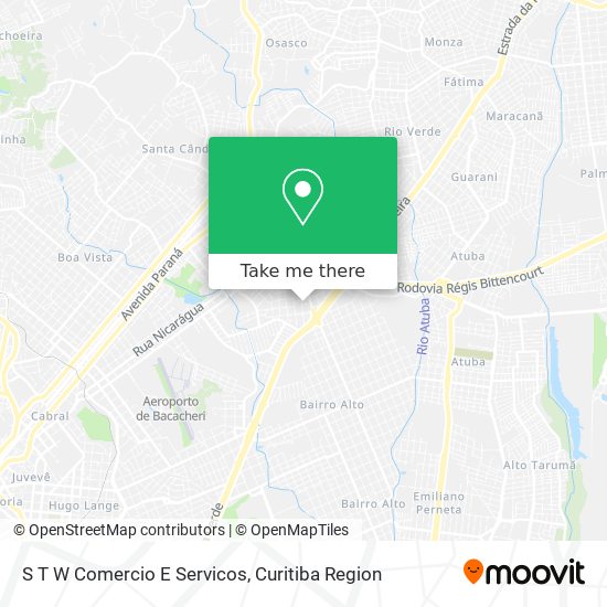 S T W Comercio E Servicos map