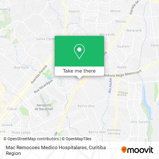 Mac Remocoes Medico Hospitalares map