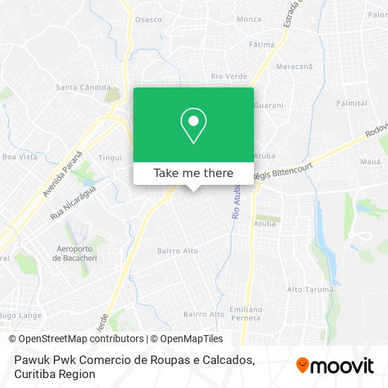 Pawuk Pwk Comercio de Roupas e Calcados map
