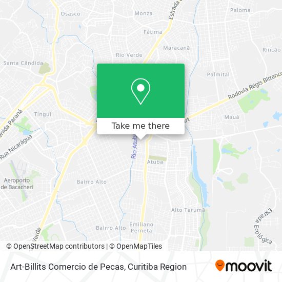 Art-Billits Comercio de Pecas map