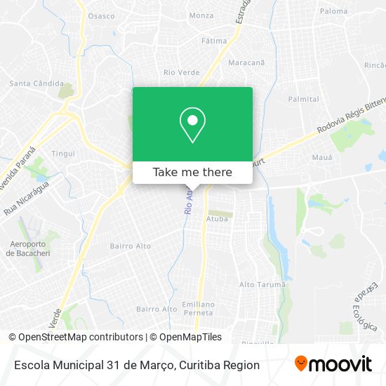 Escola Municipal 31 de Março map