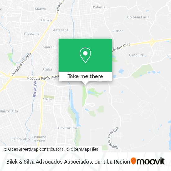 Bilek & Silva Advogados Associados map