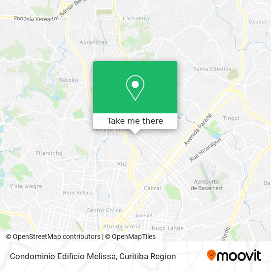 Condominio Edificio Melissa map