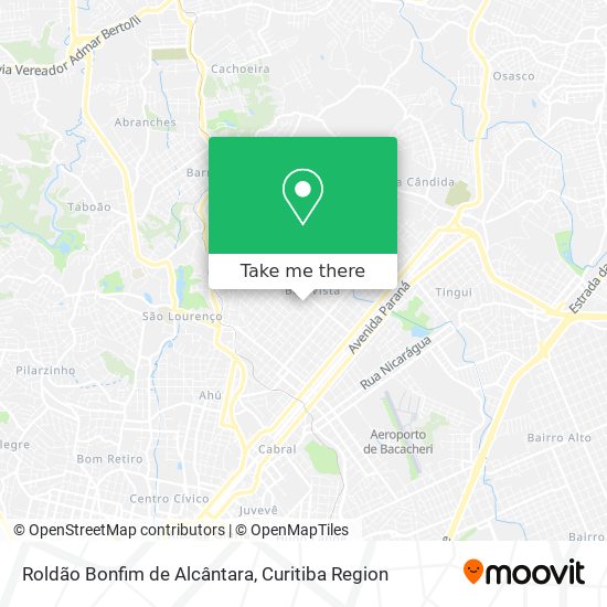 Roldão Bonfim de Alcântara map