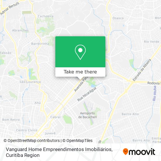Vanguard Home Empreendimentos Imobiliários map