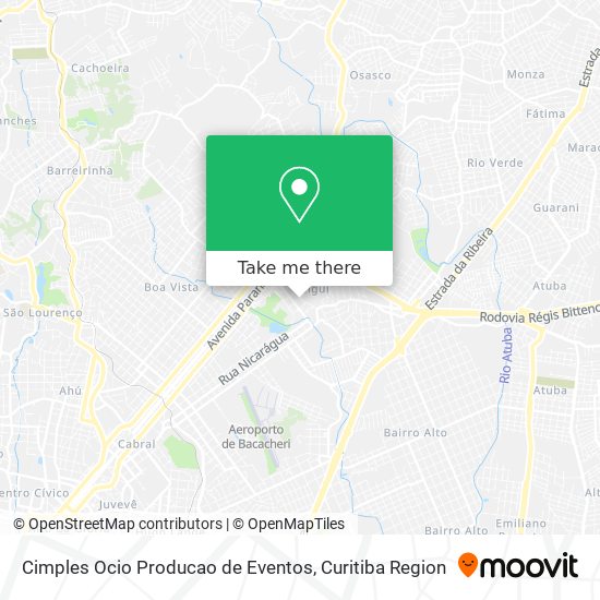 Cimples Ocio Producao de Eventos map