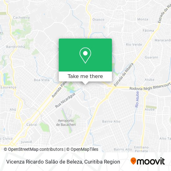 Vicenza Ricardo Salão de Beleza map