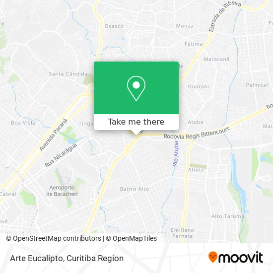 Arte Eucalipto map