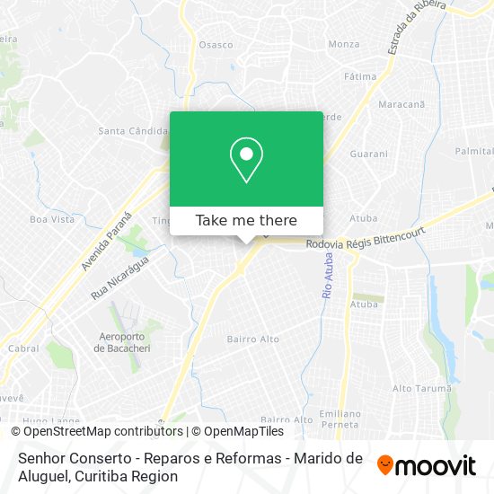 Senhor Conserto - Reparos e Reformas - Marido de Aluguel map