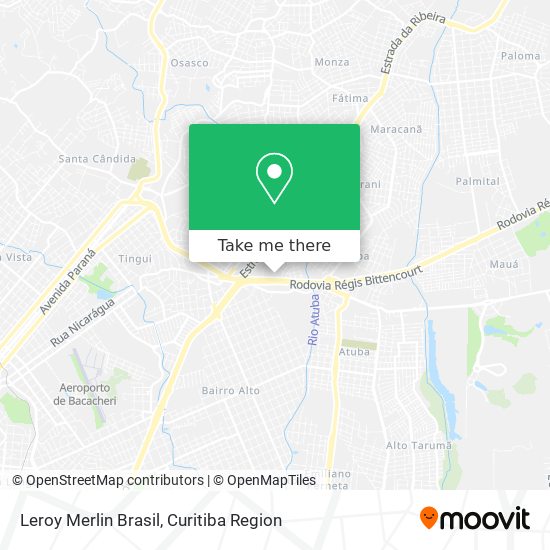 Leroy Merlin Brasil map