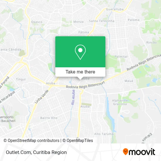 Outlet.Com map