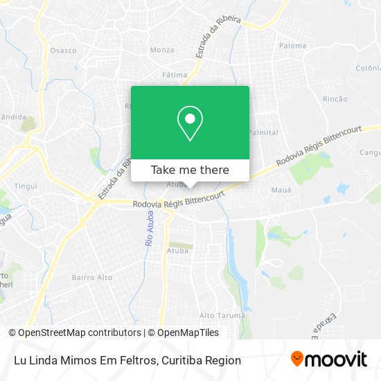 Lu Linda Mimos Em Feltros map