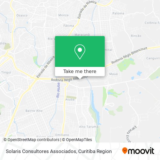 Solaris Consultores Associados map