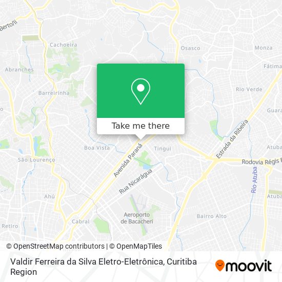 Valdir Ferreira da Silva Eletro-Eletrônica map