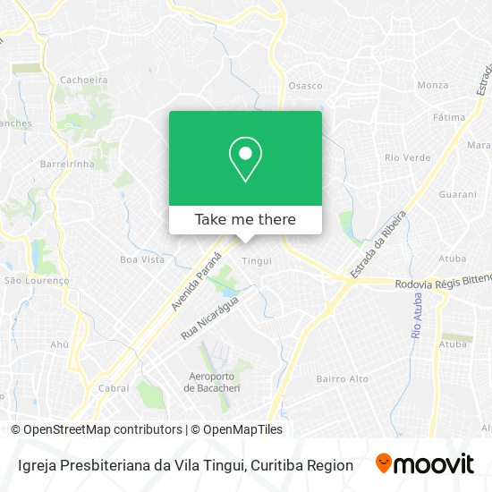 Igreja Presbiteriana da Vila Tingui map