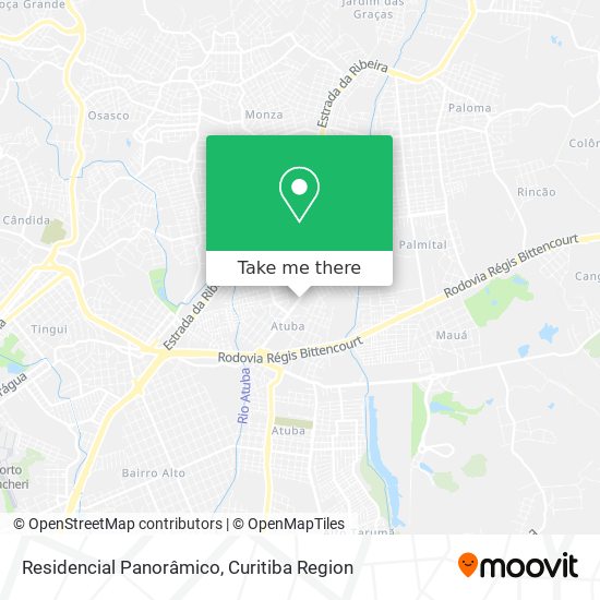 Residencial Panorâmico map