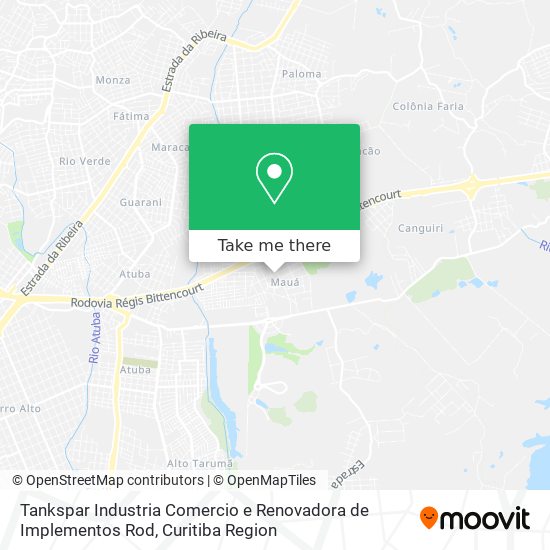 Tankspar Industria Comercio e Renovadora de Implementos Rod map