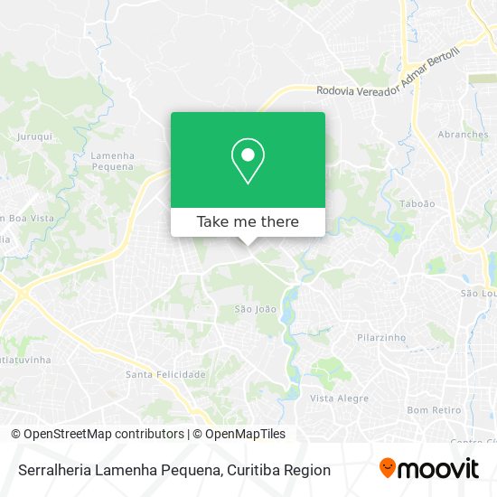 Serralheria Lamenha Pequena map