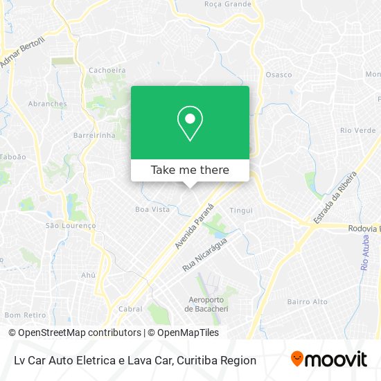 Lv Car Auto Eletrica e Lava Car map
