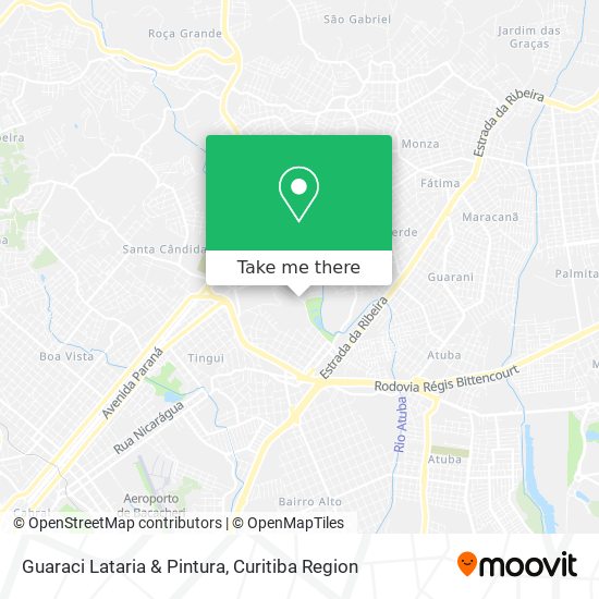 Guaraci Lataria & Pintura map