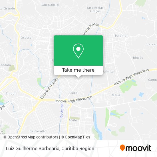 Luiz Guilherme Barbearia map