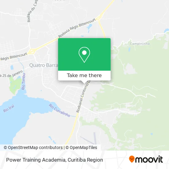Power Training Academia map