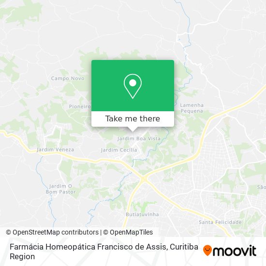 Farmácia Homeopática Francisco de Assis map