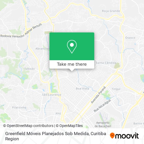 Greenfield Móveis Planejados Sob Medida map