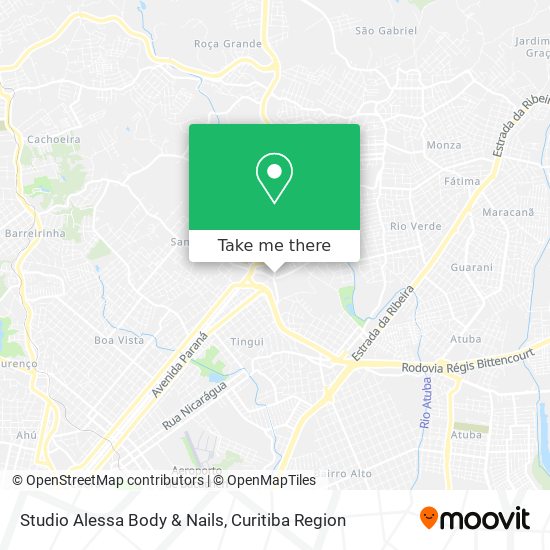 Studio Alessa Body & Nails map