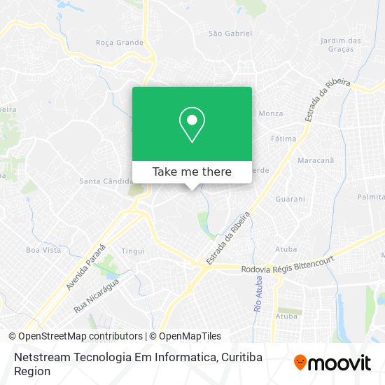 Netstream Tecnologia Em Informatica map