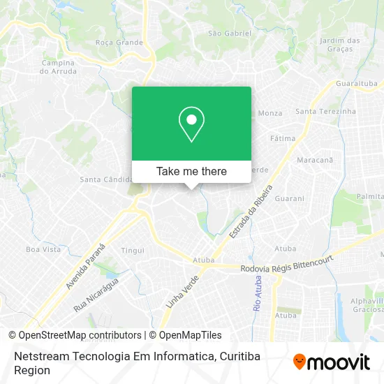 Netstream Tecnologia Em Informatica map