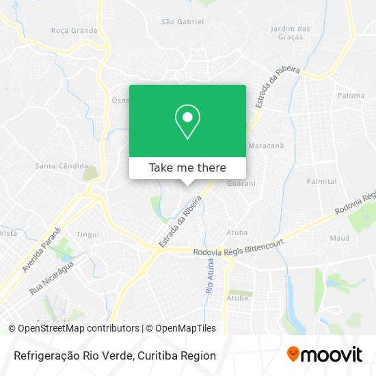 Refrigeração Rio Verde map
