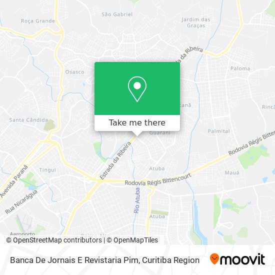 Banca De Jornais E Revistaria Pim map