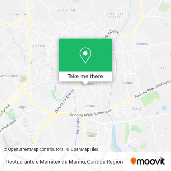 Restaurante e Mamitex da Marina map