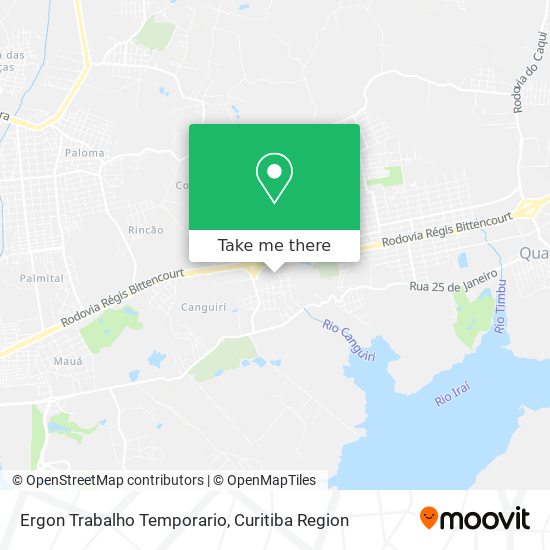 Ergon Trabalho Temporario map