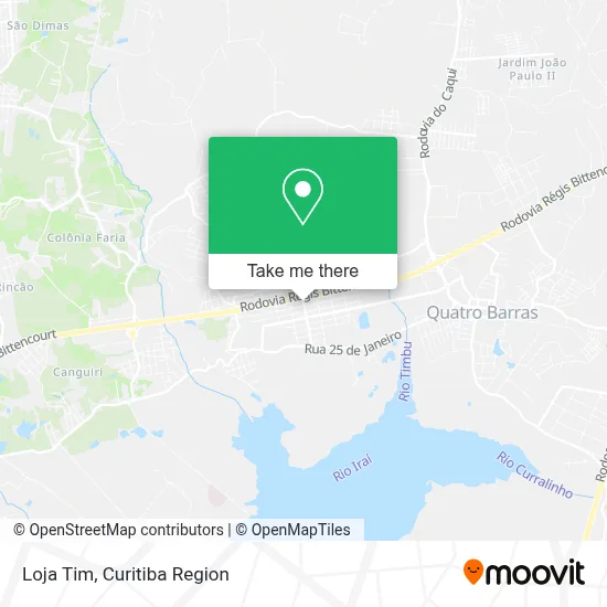Loja Tim map