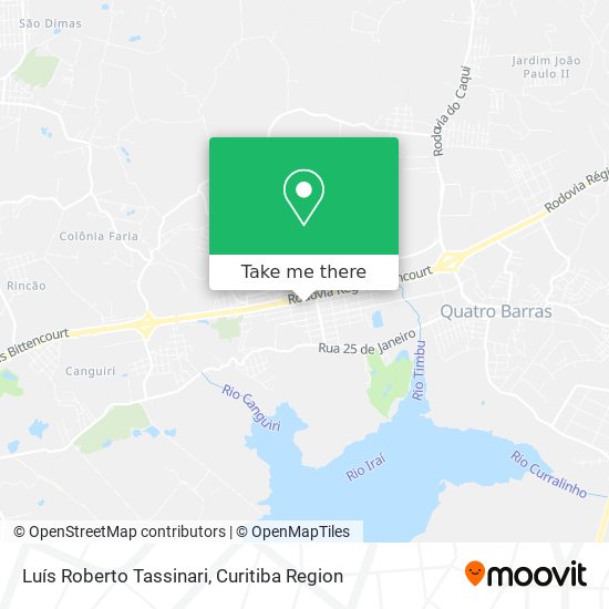 Luís Roberto Tassinari map