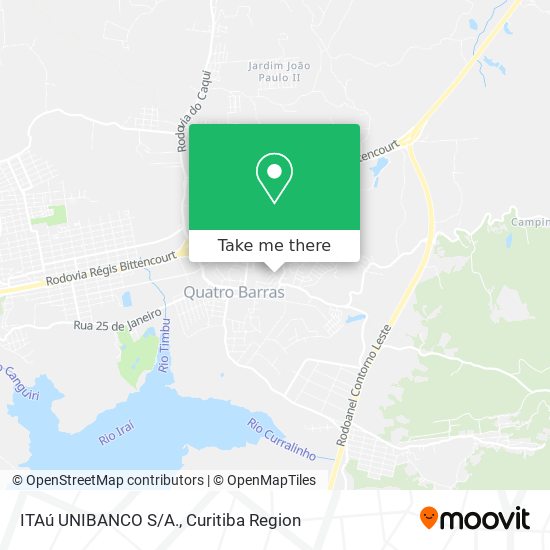 ITAú UNIBANCO S/A. map