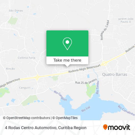 4 Rodas Centro Automotivo map