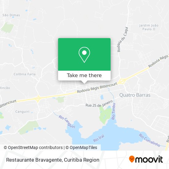 Restaurante Bravagente map